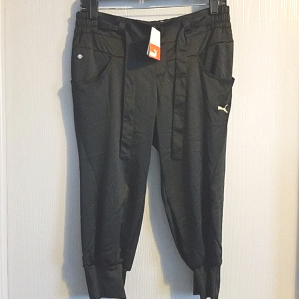 NEW Puma brand $79  ladie's lounge / workout pants SZ M NEW WITH TAGS